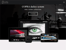 Tablet Screenshot of copra.de