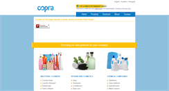 Desktop Screenshot of copra.com.br